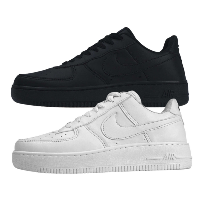 Kit 2 Pares Tênis Air Force 1 - ULTIMAS UNIDADES - Ldoutleet
