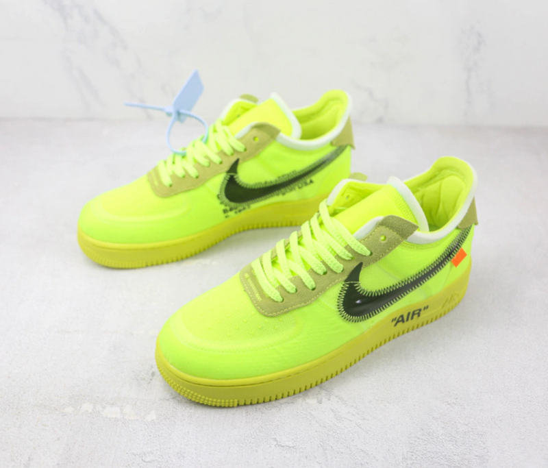 Nike Air Force 1 X Off-White 'Volt'