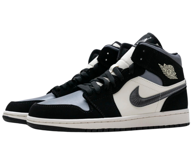 Nike Air Jordan 1 Mid ‘Satin Grey Toe’