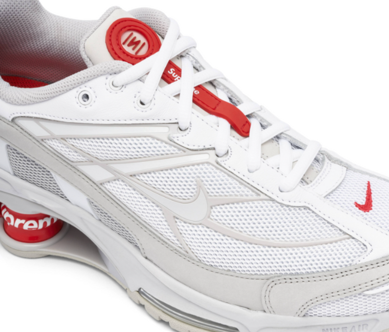 Nike Shox Ride 2 X Supreme 'White Grey Fog' - Ldoutleet