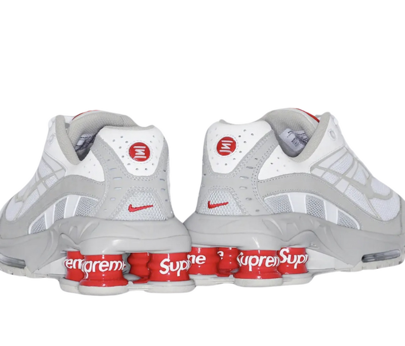 Nike Shox Ride 2 X Supreme 'White Grey Fog' - Ldoutleet