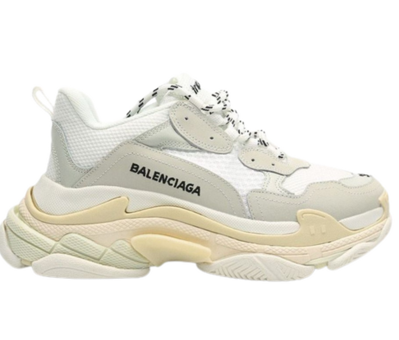 Tênis Balenciaga Triple S 'White'